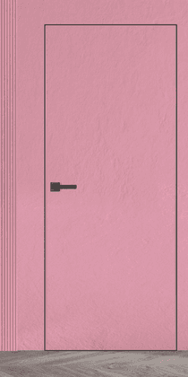 Primed Door Plastering Frameless Belldinni Modern Interior Door - 3