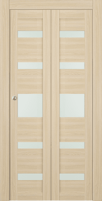 AVON 07-05 VETRO LOIRE ASH BI-FOLD DOORS BELLDINNI MODERN INTERIOR DOOR - 1