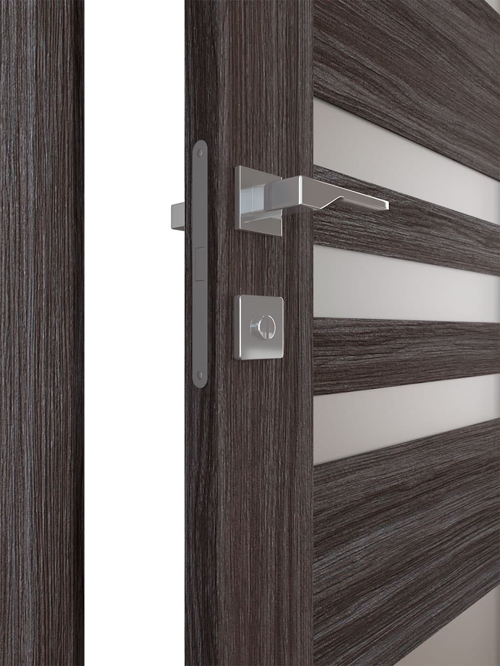 LETI VETRO GRAY OAK POCKET BELLDINNI MODERN INTERIOR DOOR - 5