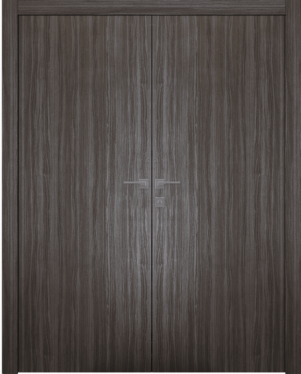 UNICA GRAY OAK CLOSET BELLDINNI MODERN INTERIOR DOOR - 1