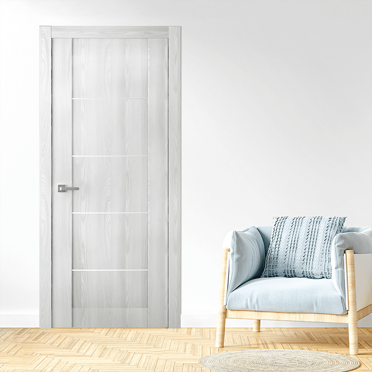 AVON 01 4H RIBEIRA ASH POCKET DOORS BELLDINNI MODERN INTERIOR DOOR - 2