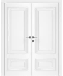 PALAZZO 2 POLAR WHITE DOUBLE BELLDINNI MODERN INTERIOR DOOR - 1