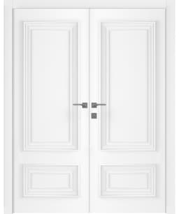 PALAZZO 2 POLAR WHITE DOUBLE BELLDINNI MODERN INTERIOR DOOR - 1
