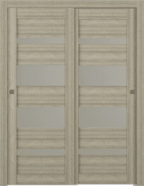 MIRELLA VETRO SHAMBOR BYPASS BELLDINNI MODERN INTERIOR DOOR - 1