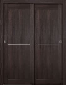 AVON 07 1H VERALINGA OAK BYPASS BELLDINNI MODERN INTERIOR DOOR - 1