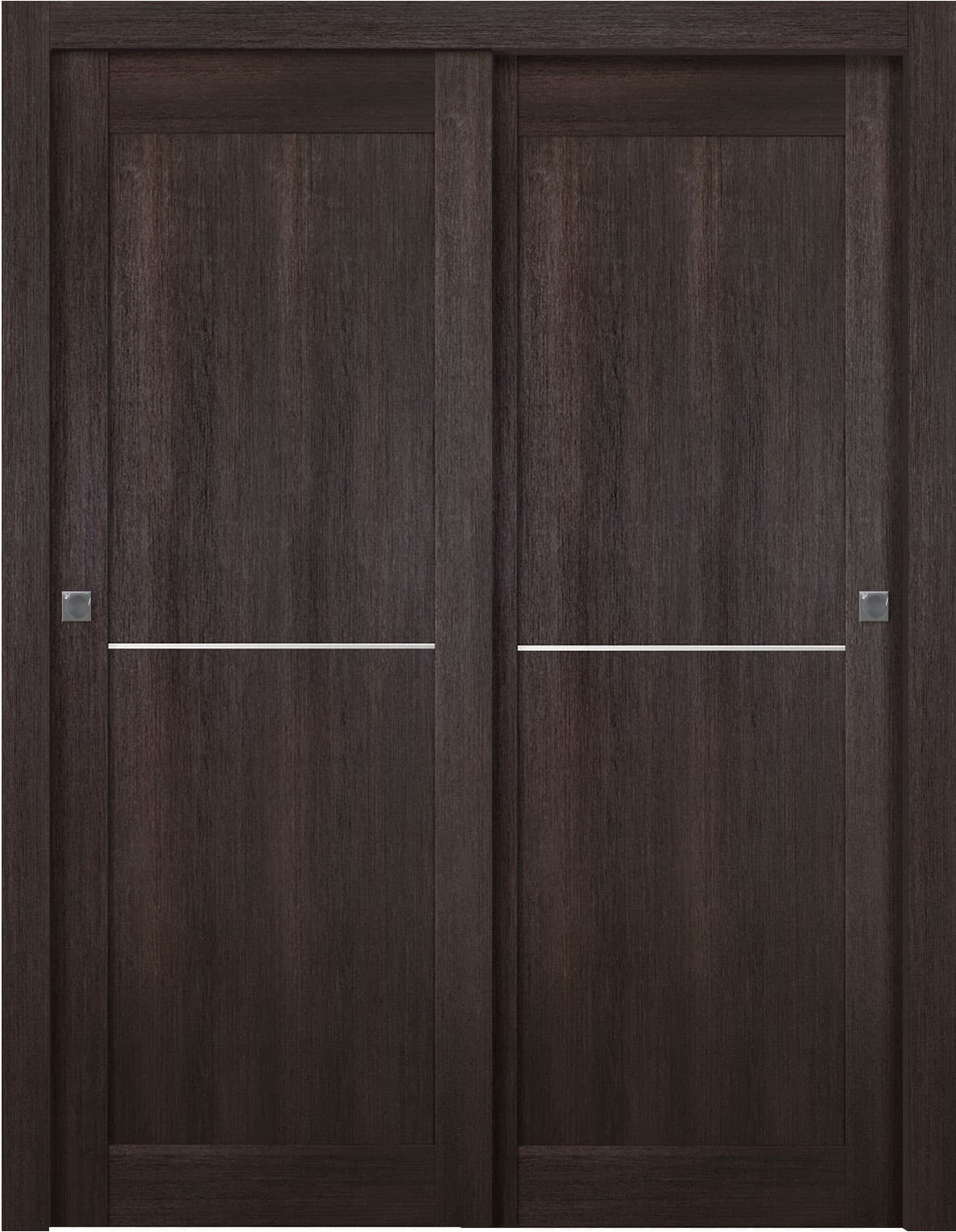 AVON 07 1H VERALINGA OAK BYPASS BELLDINNI MODERN INTERIOR DOOR - 1