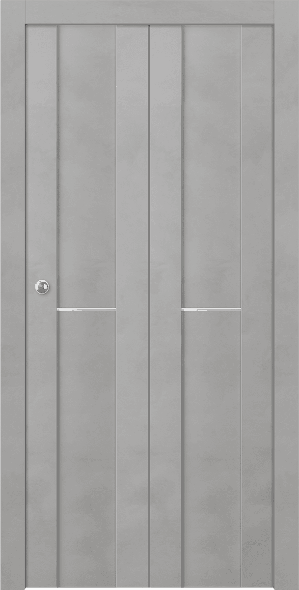 AVON 01 1H LIGHT URBAN BI-FOLD BELLDINNI MODERN INTERIOR DOOR - 1