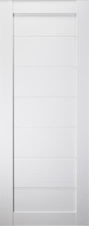 ALDA BIANCO NOBLE SLAB BELLDINNI MODERN INTERIOR DOOR - 1