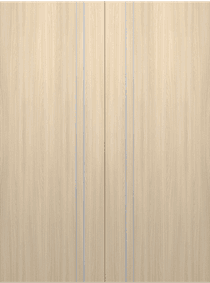 OPTIMA 2V LOIRE ASH DOUBLE BARN DOORS BELLDINNI MODERN INTERIOR DOOR - 2