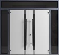 Double metal-aluminum modern exterior door Ronex 1011 - 7