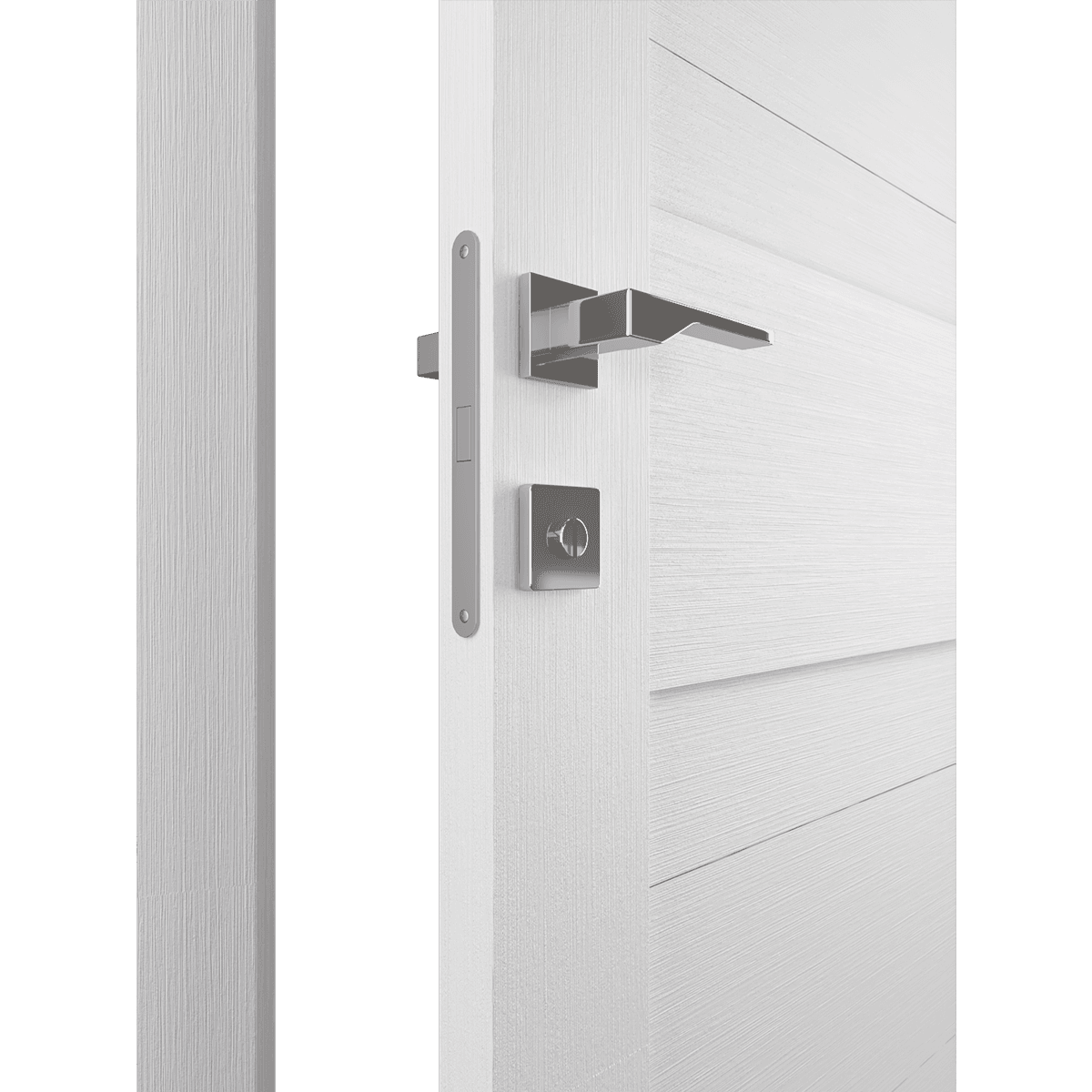 IMMA VETRO BIANCO NOBLE SWING BELLDINNI MODERN INTERIOR DOOR - 3