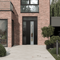 Modern Steel Front Door Diamond A9 - 6
