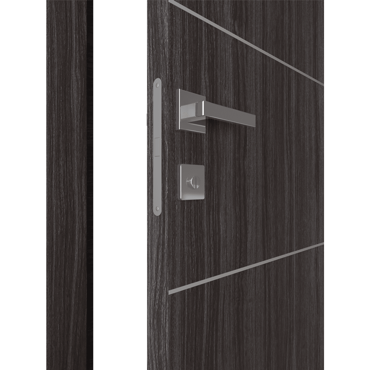 PALLADIO 2H GRAY OAK DOUBLE BELLDINNI MODERN INTERIOR DOOR - 3