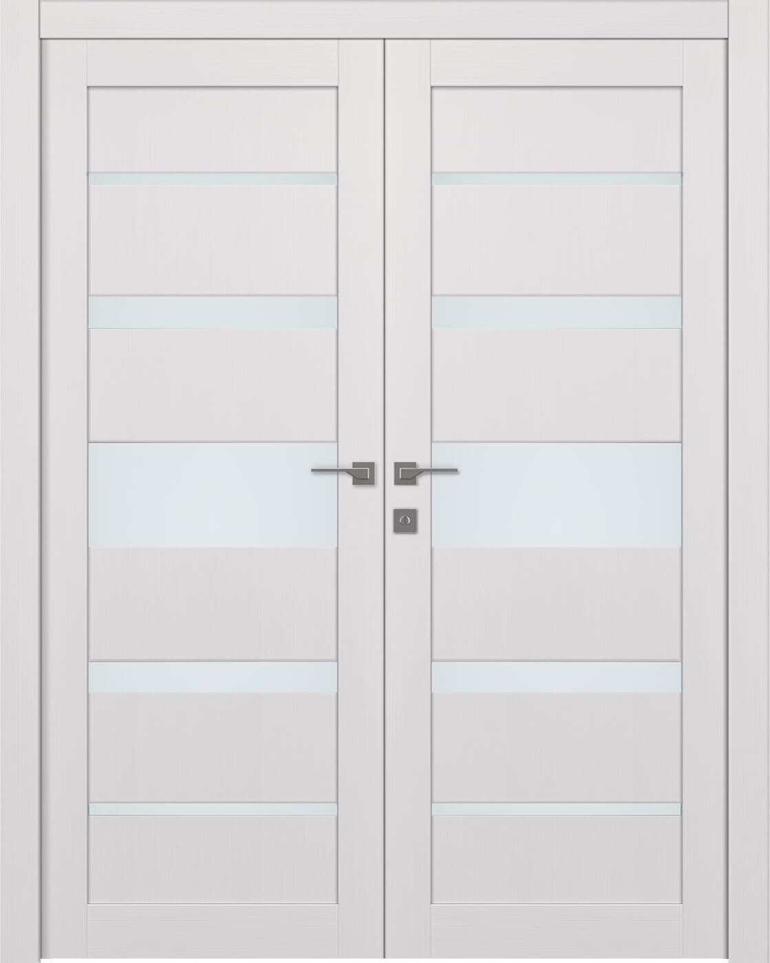 KINA VETRO BIANCO NOBLE CLOSET DOORS BELLDINNI MODERN INTERIOR DOOR - 1