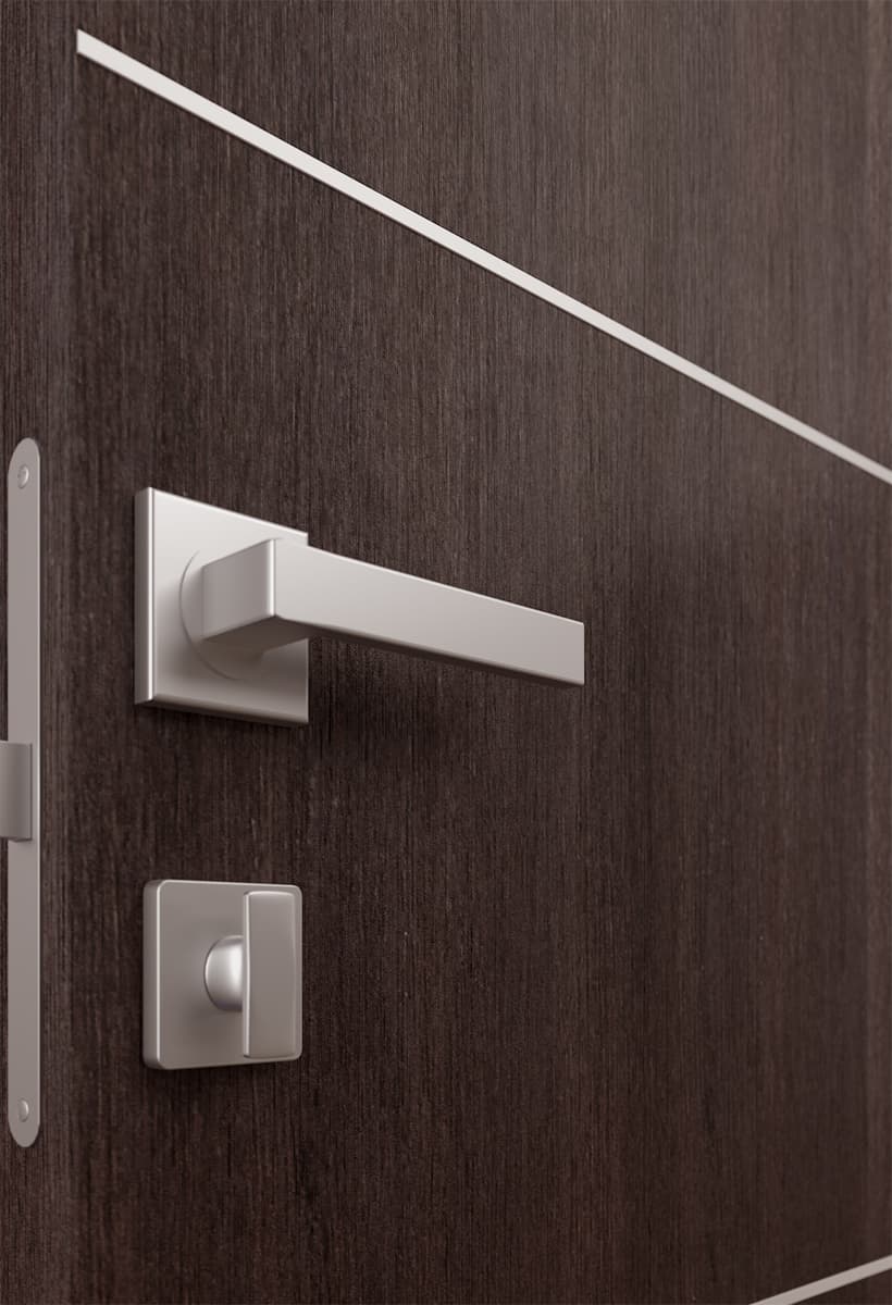 OPTIMA 2U VERALINGA OAK INVISIBLE METAL FRAME BELLDINNI MODERN INTERIOR DOOR - 3