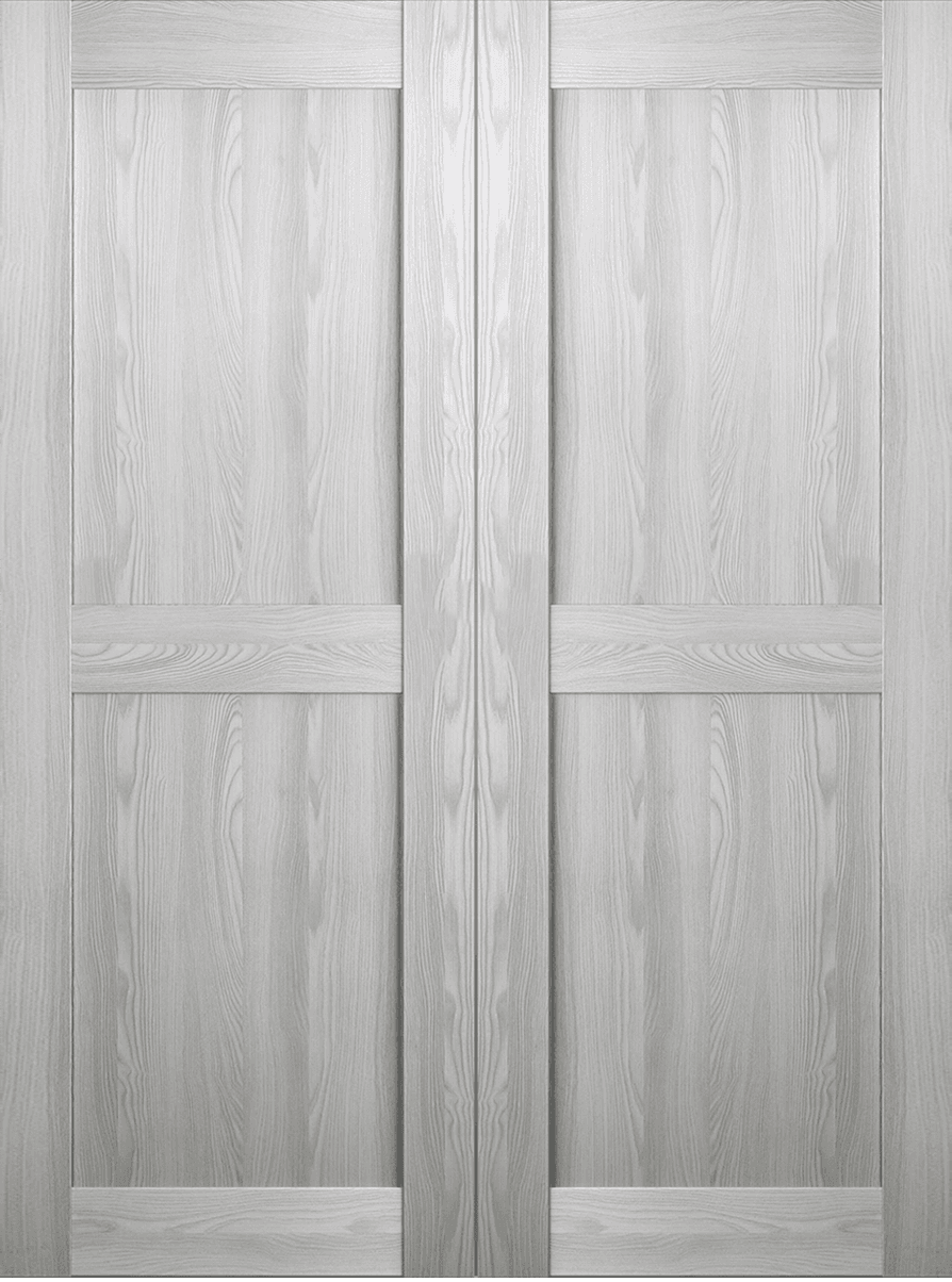 AVON 07 2RN RIBEIRA ASH DOUBLE BARN BELLDINNI MODERN INTERIOR DOOR - 2