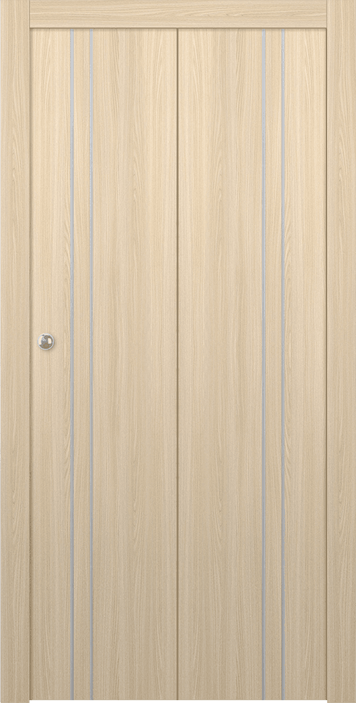OPTIMA 2V LOIRE ASH BI-FOLD DOORS BELLDINNI MODERN INTERIOR DOOR - 1