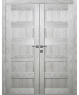 AVON 07 4R RIBEIRA ASH DOUBLE BELLDINNI MODERN INTERIOR DOOR - 1