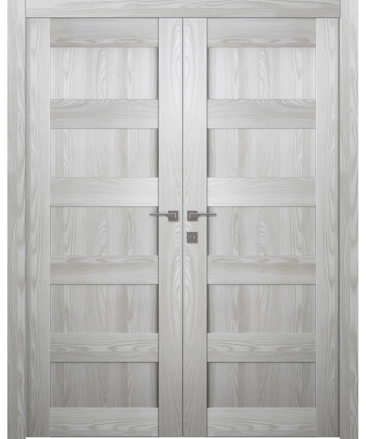 AVON 07 4R RIBEIRA ASH DOUBLE BELLDINNI MODERN INTERIOR DOOR - 1