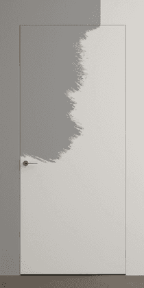 Primed Door Double Frameless Belldinni Modern Interior Door - 8