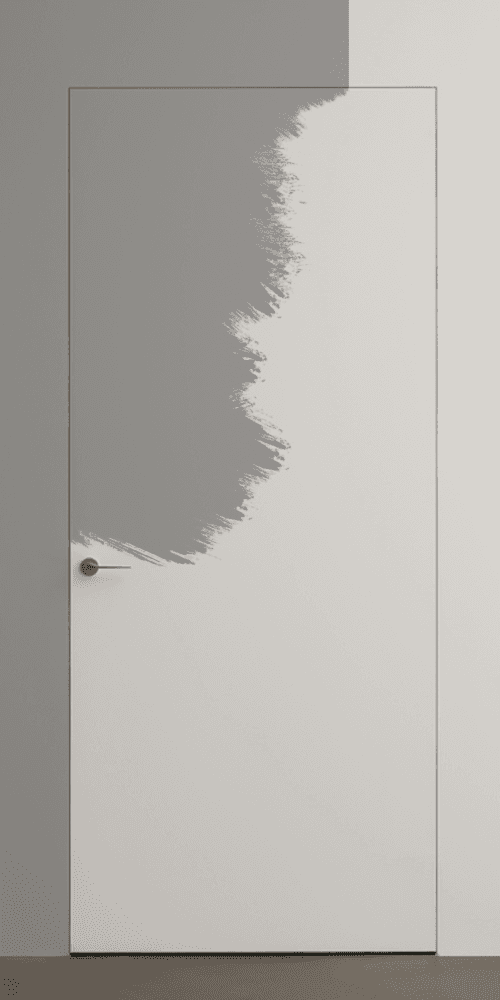 Primed Door Double Frameless Belldinni Modern Interior Door - 8