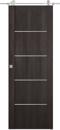 AVON 01 4H VERALINGA OAK DOUBLE BARN BELLDINNI MODERN INTERIOR DOOR - 1