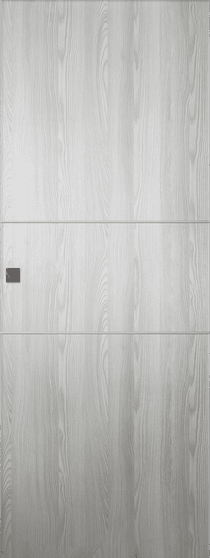 OPTIMA 2H RIBEIRA ASH DOUBLE MAGIC BELLDINNI MODERN INTERIOR DOOR - 1