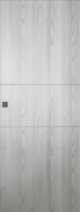OPTIMA 2H RIBEIRA ASH DOUBLE MAGIC BELLDINNI MODERN INTERIOR DOOR - 1