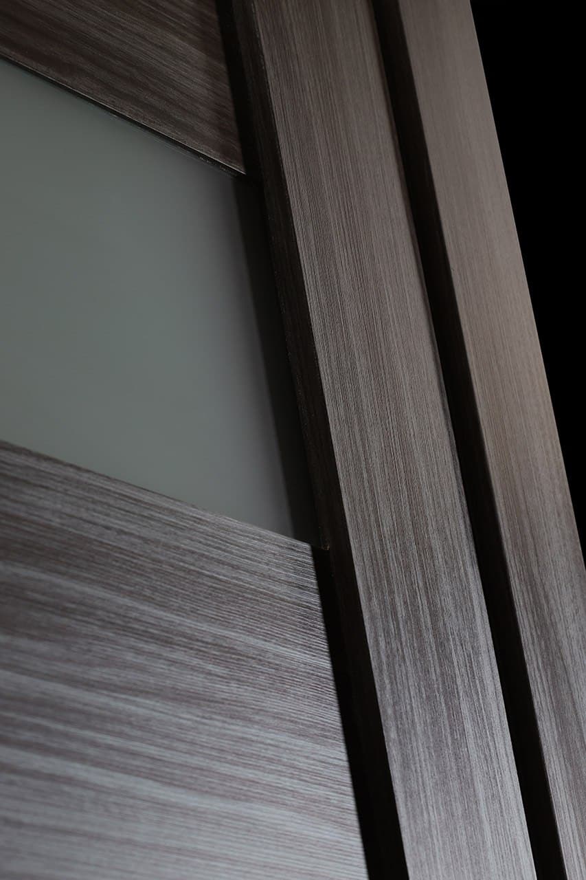 ROMI VETRO GRAY OAK BYPASS BELLDINNI MODERN INTERIOR DOOR - 5