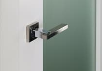 SMART PRO H3G 4H VETRO POLAR WHITE INVISIBLE METAL FRAME BELLDINNI MODERN INTERIOR DOOR - 7