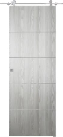 OPTIMA 4H RIBEIRA ASH BARN BELLDINNI MODERN INTERIOR DOOR - 1