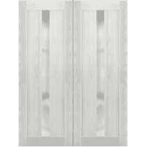 AVON 101 VETRO RIBEIRA ASH BI-FOLD DOORS BELLDINNI MODERN INTERIOR DOOR - 2