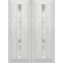 AVON 101 VETRO RIBEIRA ASH BI-FOLD DOORS BELLDINNI MODERN INTERIOR DOOR - 2