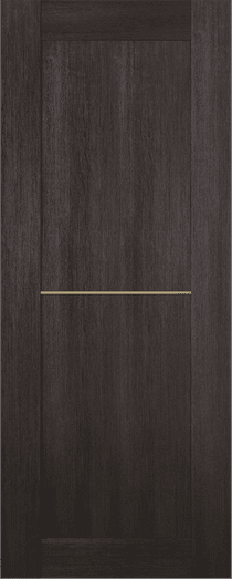 AVON 07 1H GOLD VERALINGA OAK SLAB BELLDINNI MODERN INTERIOR DOOR - 1