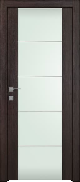 AVON 202 4H VETRO VERALINGA OAK SWING BELLDINNI MODERN INTERIOR DOOR - 1
