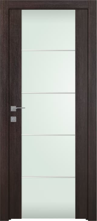 AVON 202 4H VETRO VERALINGA OAK SWING BELLDINNI MODERN INTERIOR DOOR