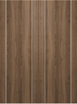 OPTIMA 2U PECAN NUTWOOD DOUBLE BARN DOORS BELLDINNI MODERN INTERIOR DOOR - 2