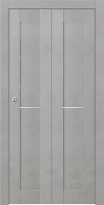 AVON 07 1H LIGHT URBAN BI-FOLD BELLDINNI MODERN INTERIOR DOOR - 1