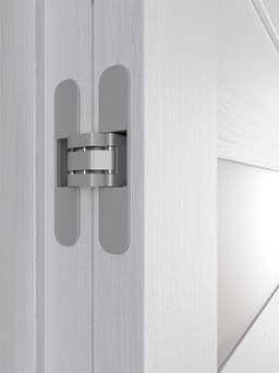 LETI VETRO BIANCO NOBLE DOUBLE BELLDINNI MODERN INTERIOR DOOR - 4