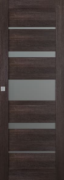 AVON 07-03 VETRO VERALINGA OAK MAGIC BELLDINNI MODERN INTERIOR DOOR - 1