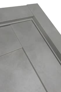 AVON 10 LITE VETRO DARK URBAN DOUBLE POCKET BELLDINNI MODERN INTERIOR DOOR - 2