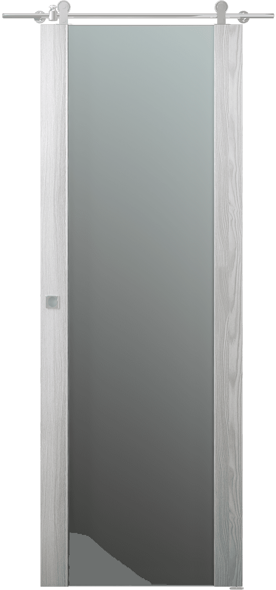 AVON 202 VETRO RIBEIRA ASH DOUBLE BARN BELLDINNI MODERN INTERIOR DOOR - 1