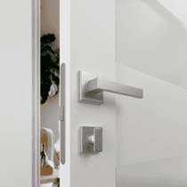 MIRELLA VETRO SNOW WHITE DOUBLE BELLDINNI MODERN INTERIOR DOOR - 4