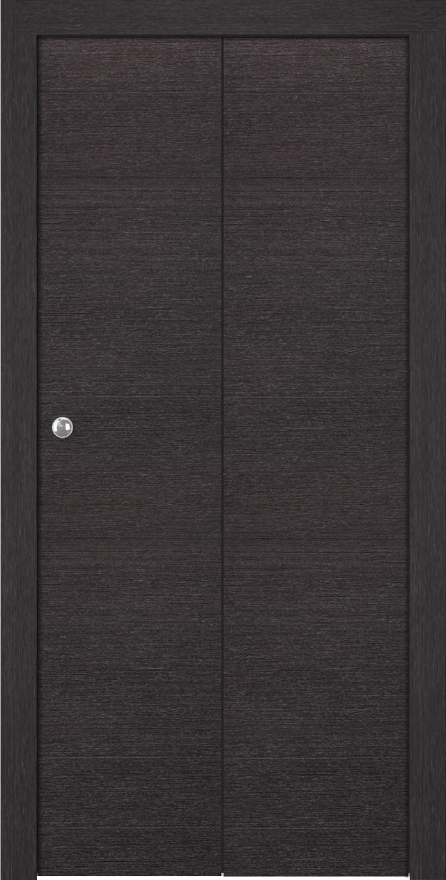 AVANTI BLACK APRICOT BI-FOLD BELLDINNI MODERN INTERIOR DOOR