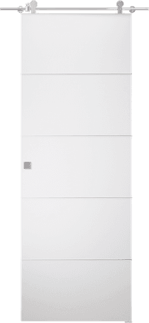 ARVIKA POLAR WHITE BARN BELLDINNI MODERN INTERIOR DOOR - 1