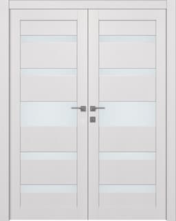 GINA VETRO BIANCO NOBLE CLOSET DOORS BELLDINNI MODERN INTERIOR DOOR - 1