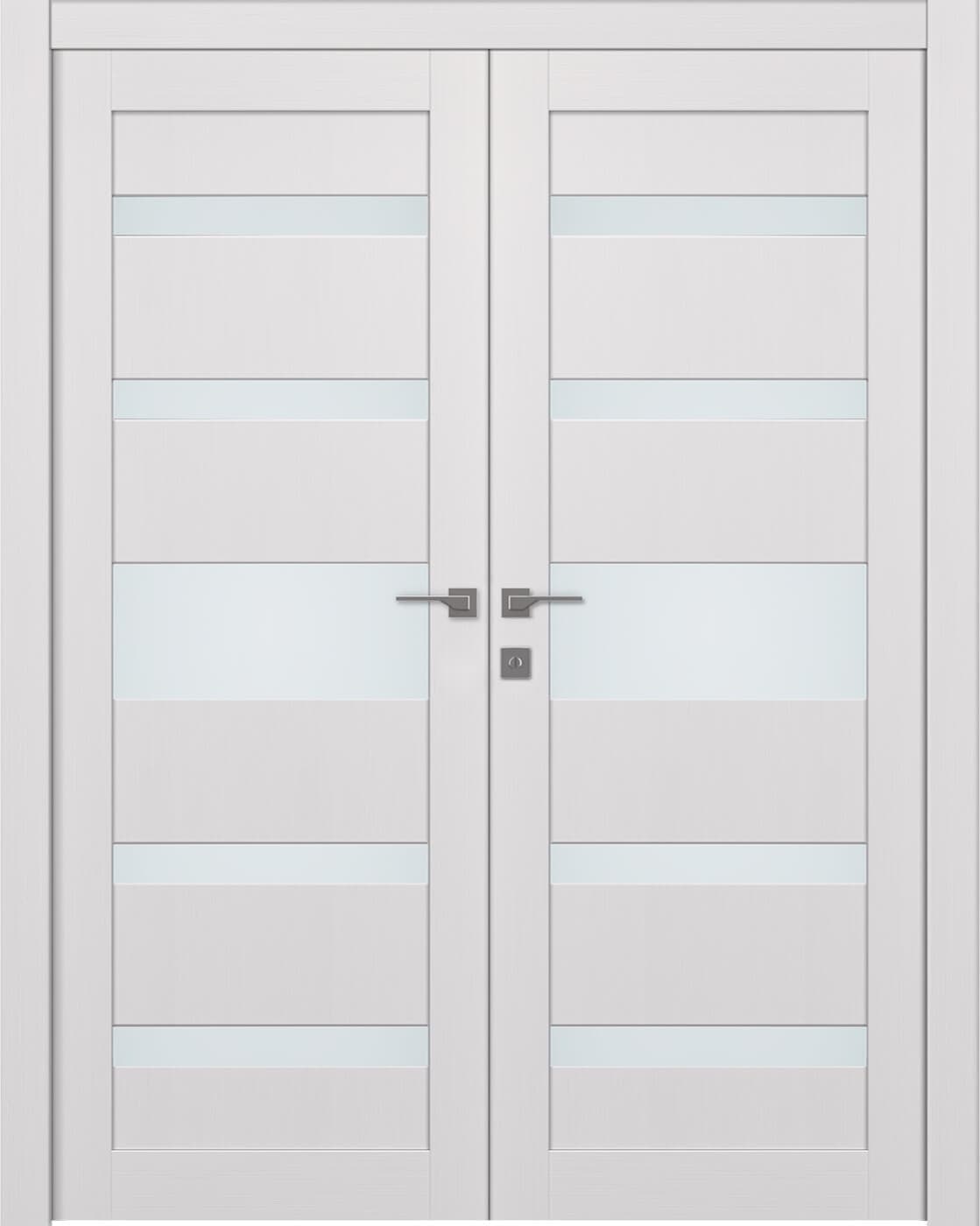 GINA VETRO BIANCO NOBLE CLOSET DOORS BELLDINNI MODERN INTERIOR DOOR - 1