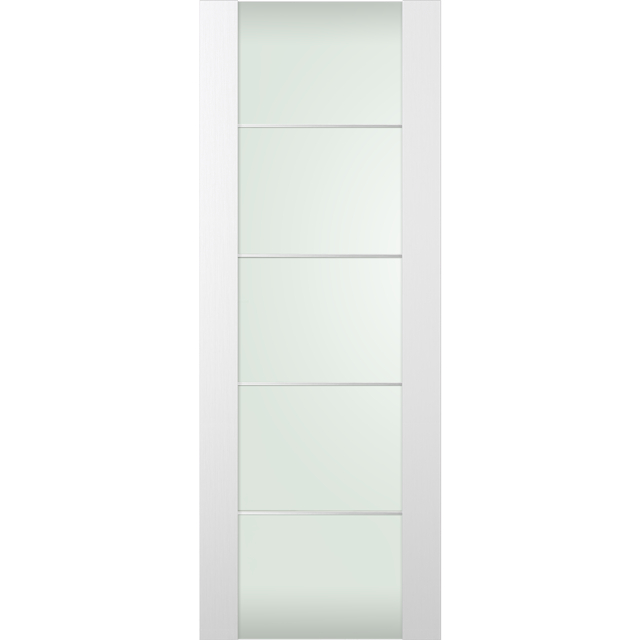 PALLADIO 202 4H VETRO BIANCO NOBLE SLAB BELLDINNI MODERN INTERIOR DOOR