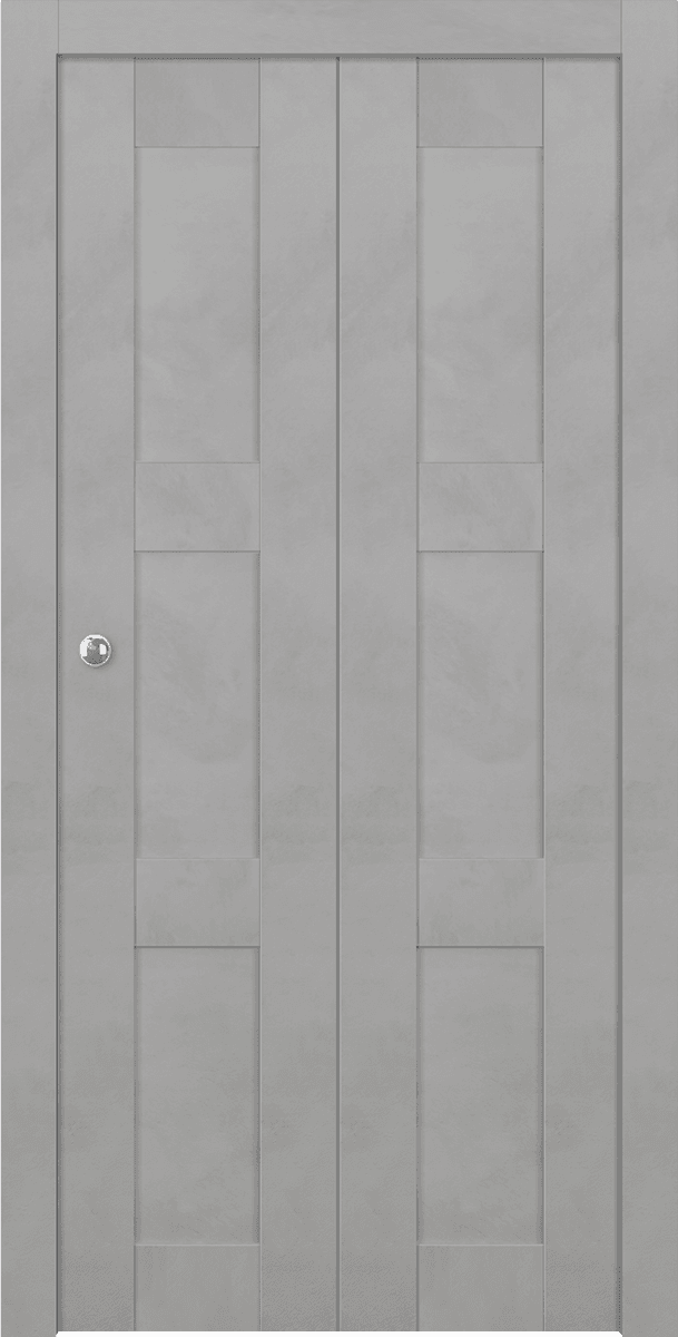 AVON 07 2RN LIGHT URBAN DOUBLE BI-FOLD BELLDINNI MODERN INTERIOR DOOR - 1