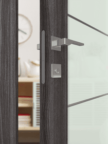 PALLADIO 5 LITE VETRO GRAY OAK CLOSET BELLDINNI MODERN INTERIOR DOOR - 4
